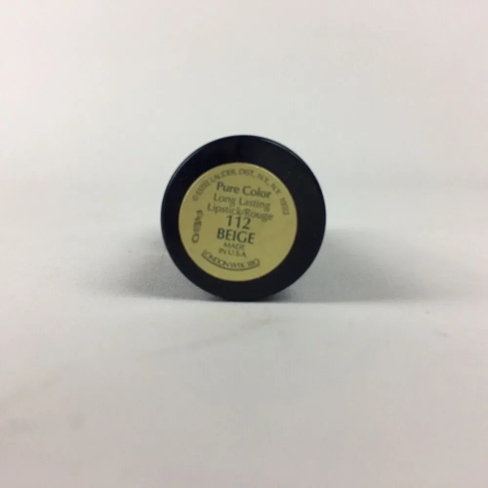 Estee Lauder Pure Color Long Lasting Lipstick -12 Beige NWOB
